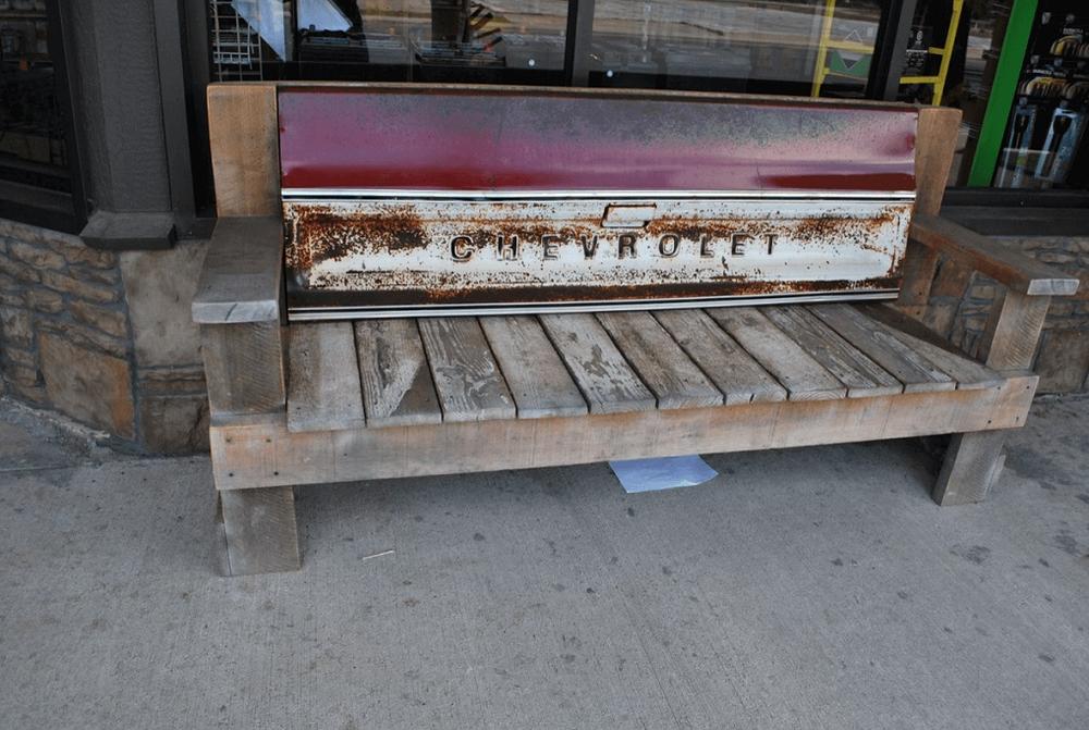 Caraway General Store bench