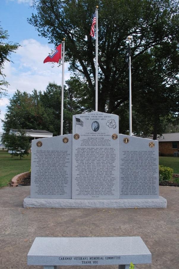 City of Caraway AR Veterans Memorial